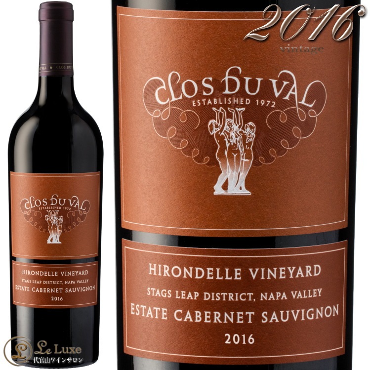 2016 ơ ʥ 졼 ҥǥ 䡼  ǥ   ֥磻 ɸ 750ml  Clos Du Val Estate Napa Valley Hirondelle Vineyard Cabernet Sauvignon