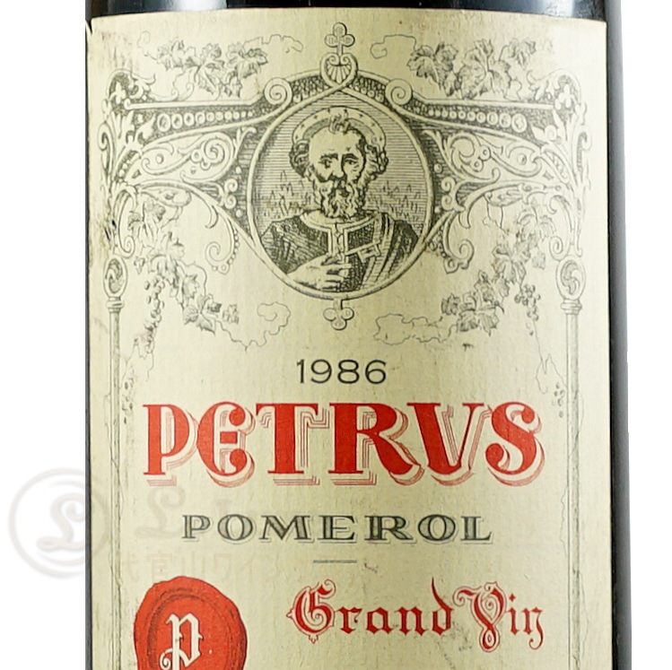 1986 シャトー ペトリュス 赤ワイン 辛口 フルボディ 750ml Chateau