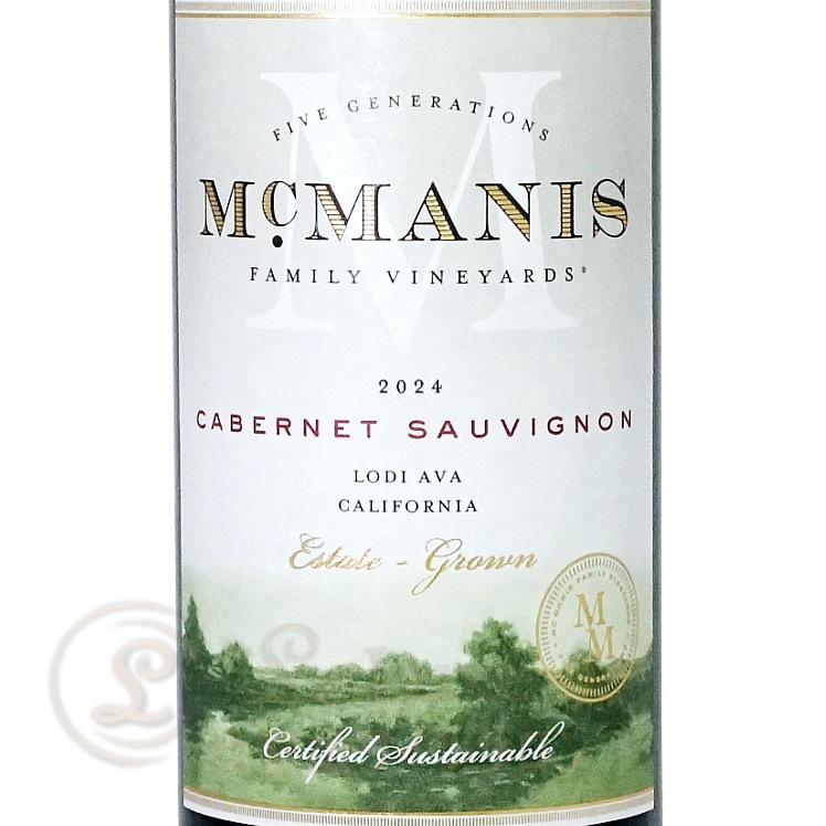 2022 ���٥�� ���������˥�� ����ե���˥� �ޥå��ޥ˥� �ե��ߥ꡼ ������䡼�� ������ �֥磻�� �ɸ� 750ml Mcmanis Family Vinyard Cabernet Sauvignon California