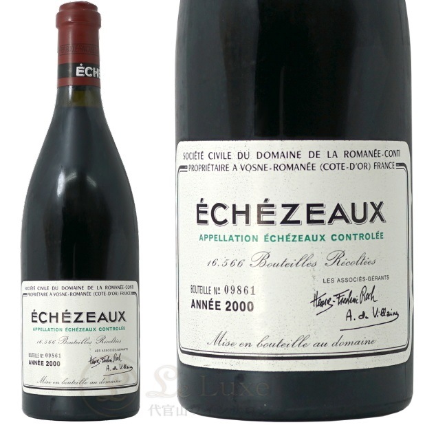 DRC　Echezeaux　エシェゾー 2000年 赤ワイン 750ml DRC エシェゾー グラン クリュ 2000<br>ドメーヌ ド ラ ロマネ