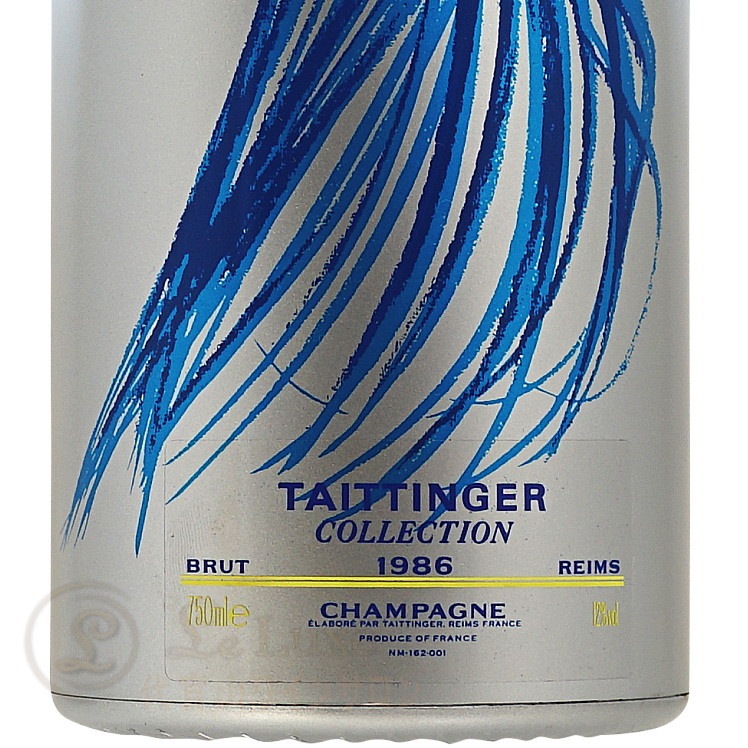 1986 �ƥ��󥸥� ���쥯����� ���� ����ȥ��� �����ѥ� �ɸ� �� 750ml Champagne Taittinger Collection Hartung