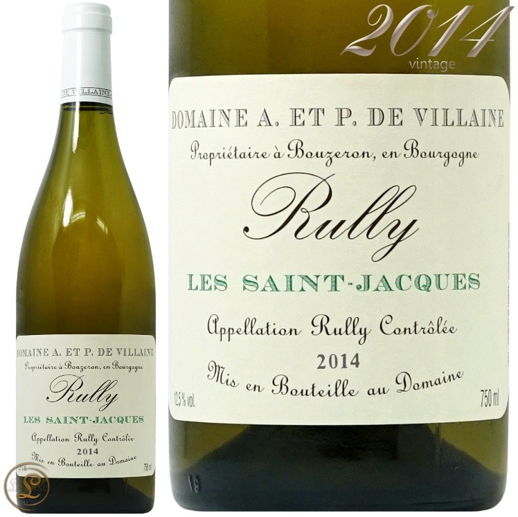 2014 ꡼   å ֥ ɥ᡼  졼  磻 ɸ 750ml Domaine de Villaine Rully Les Saint Jacques