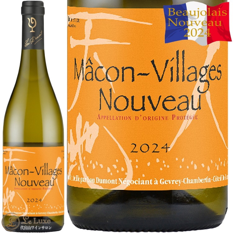 2024 マコン ヴィラージュ ヌーヴォー ルー デュモン 正規品 白ワイン