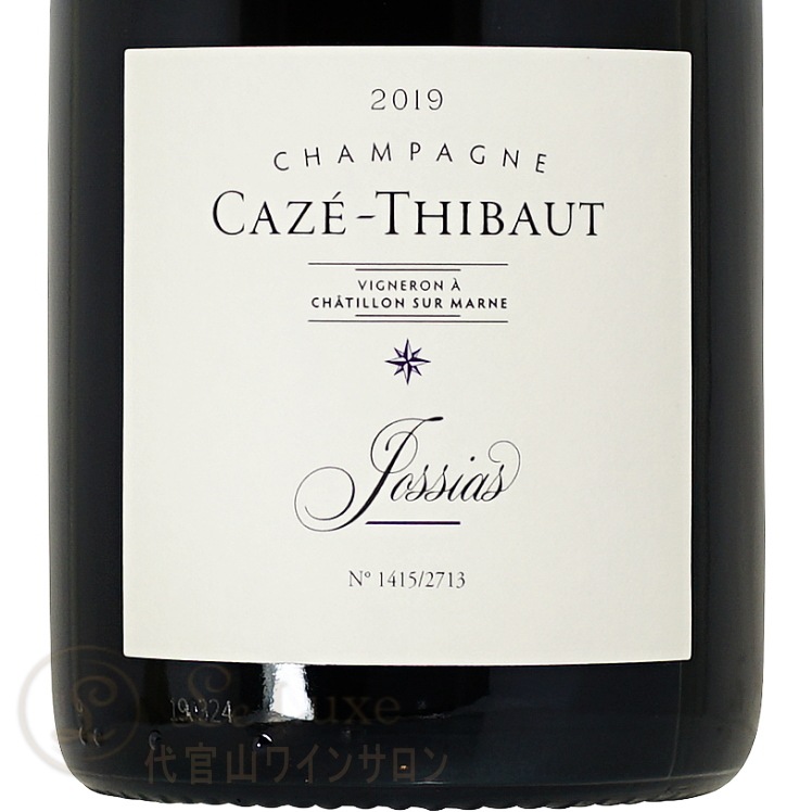 2019 ���祷�� ���� �ƥ��ܡ� ������ �����ѥ� �� 750ml Caze Thibaut Jossias