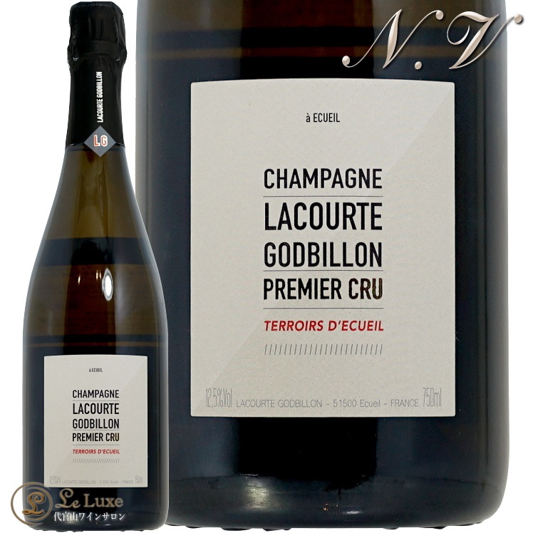 NV �ƥ���� �ǥ��奤�� �����ѡ��˥� �饯��� ���ɥӥ�� ������ �����ѥ� �ɸ� 750ml Champagne Lacourte Godbillon Terroirs d��Ecueil