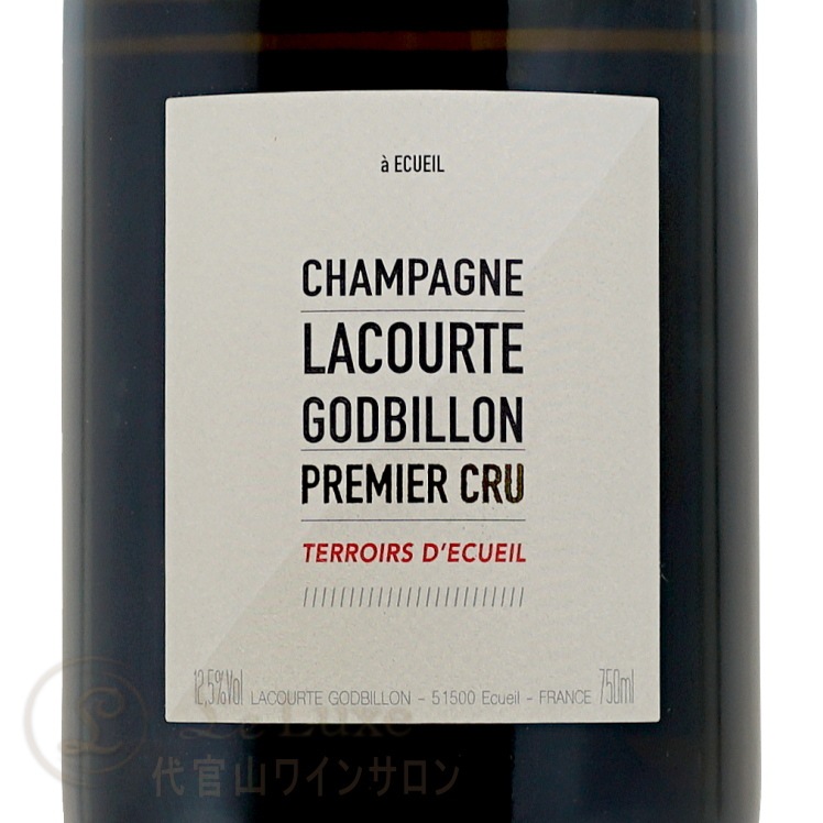 NV �ƥ���� �ǥ��奤�� �����ѡ��˥� �饯��� ���ɥӥ�� ������ �����ѥ� �ɸ� 750ml Champagne Lacourte Godbillon Terroirs d��Ecueil