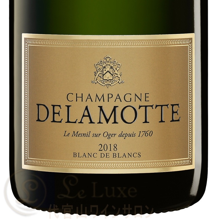 2018 �֥��å� �֥�� �� �֥�� �ߥ쥸�� �ɥ����å� ������ �����ѥ� �ɸ� �� 750ml Delamotte Brut Blanc de Blancs Millesime