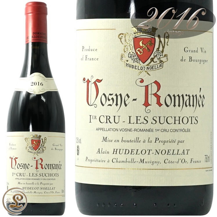 2016  ޥ ץߥ     ɥ Υ  ֥磻 ɸ 750ml Alain Hudelot Noellat Vosne Romanee 1er Cru Les Suchots