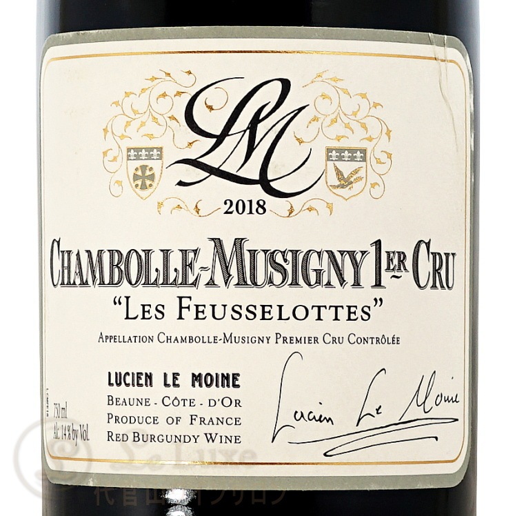 2018 �����ܡ��� �ߥ奸�ˡ� �ץ�ߥ� ����� �� �ե����å� �륷���� �� ����� �֥磻�� 750ml Lucien Le Moine Chambolle Musigny 1er Cru Les Feusselottes