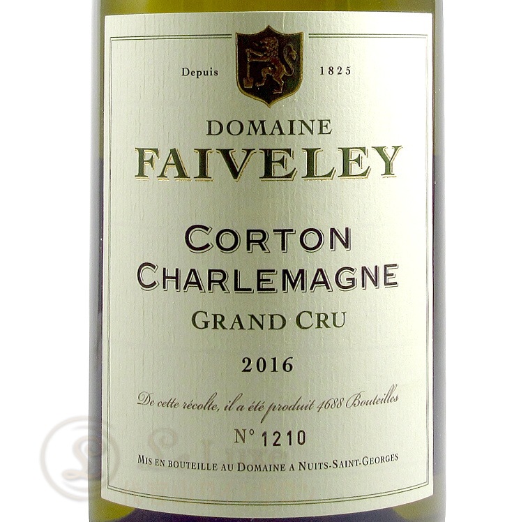2016 ����ȥ� ������ޡ��˥� ����� ����� �ɥ᡼�� �ե����� ��磻�� �ɸ� �ե�ܥǥ� 750ml Domaine FaiveleyCorton Charlemagne Grand Cru