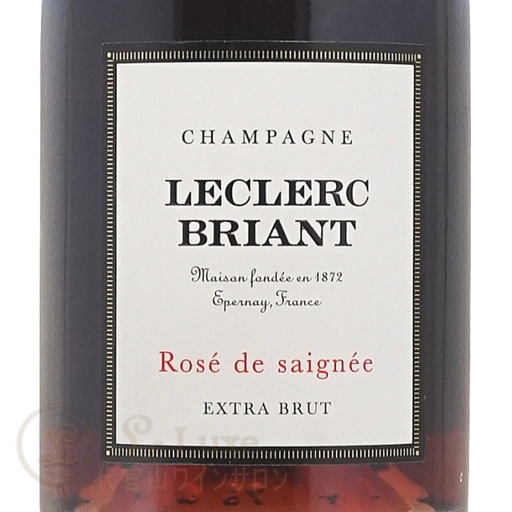 2014 ���� �� ���˥� �륯�졼�� �֥ꥢ�� ������ �����ѥ� ROSE �ɸ� 750ml Leclerc Briant Rose de Saignee