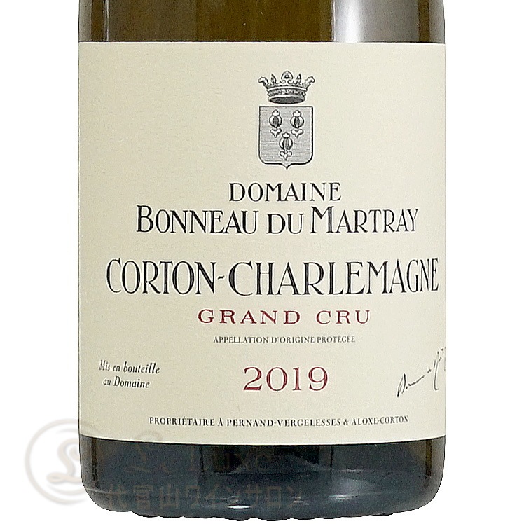 2019 ����ȥ� ������ޡ��˥� ����� ����� �ܥΡ� �ǥ� �ޥ�ȥ쥤 ������ ��磻�� �ɸ� 750ml Domaine Bonneau du Martray Corton Charlemagne Grand Cru