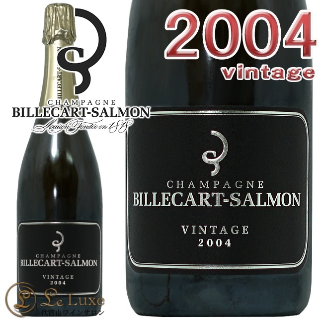 2004 �������ȥ� �֥��å� �ߥ쥸�� �ӥ륫���� ������ �����ѥ� �ɸ� �� 750ml Billecart Salmon Extra Brut Vintage 2004