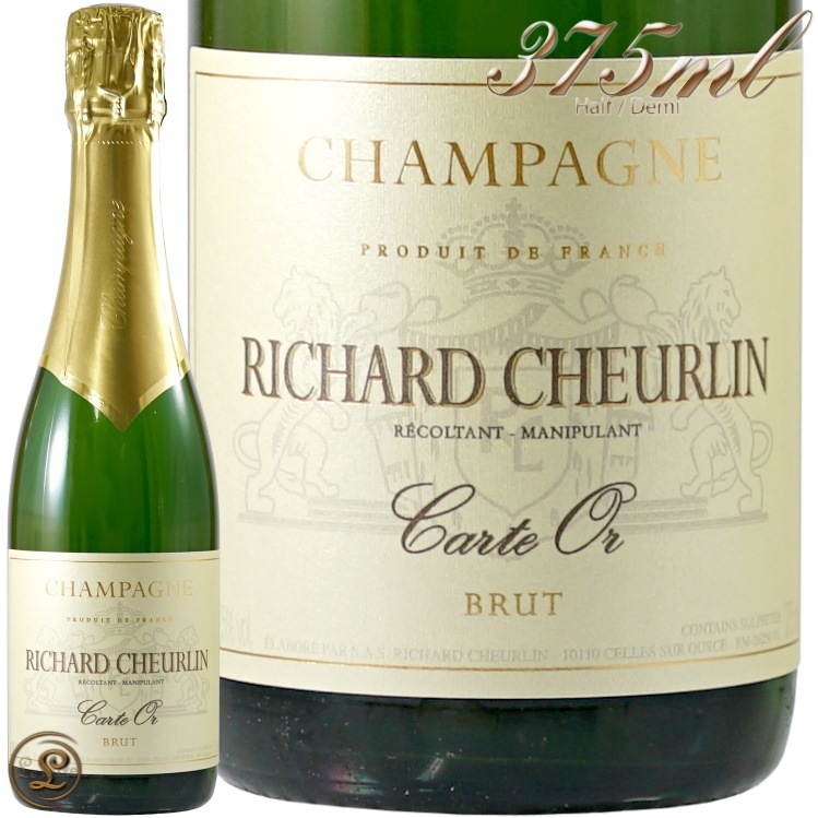 NV ֥å  ɡ ꥷ㡼  ϡ  ѥ ɸ  375ml Richard Cheurlin Brut Carte d'Or Half Demi