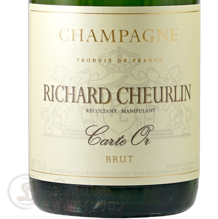 NV ֥å  ɡ ꥷ㡼  ϡ  ѥ ɸ  375ml Richard Cheurlin Brut Carte d'Or Half Demi