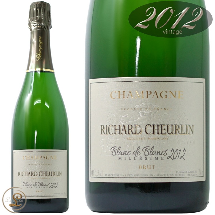 2012 ֥  ֥ ꥷ㡼   ѡ˥ ɸ  750ml Richard CheurlinBlanc de Blancs