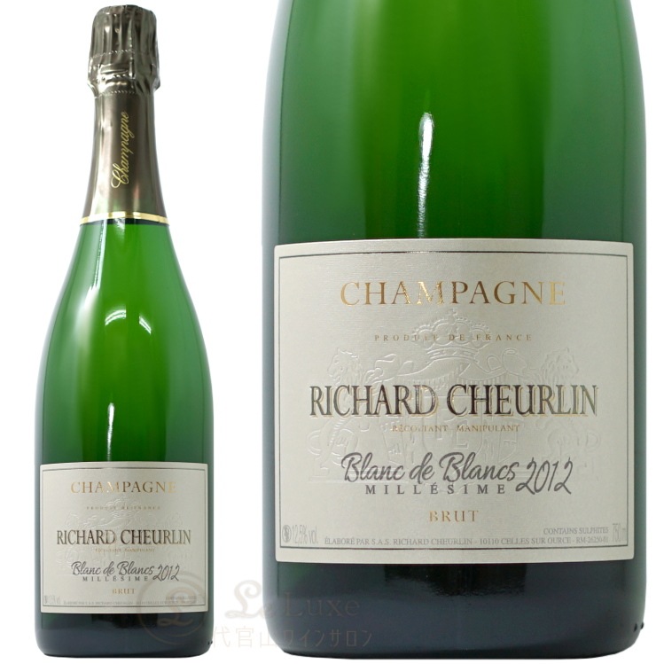 2012 ֥  ֥ ꥷ㡼   ѡ˥ ɸ  750ml Richard CheurlinBlanc de Blancs