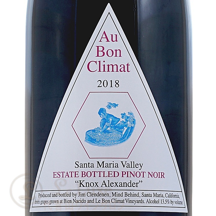 2018 �ޥ��ʥ� �Υå��� ���쥭������� �ԥ� �Υ�� ���� �ܥ� ����� ������ ¢�Ф� �Хå� ������ơ��� �֥磻�� 1500ml ABC Au Bon Climat Knox Alexander Pinot Noir
