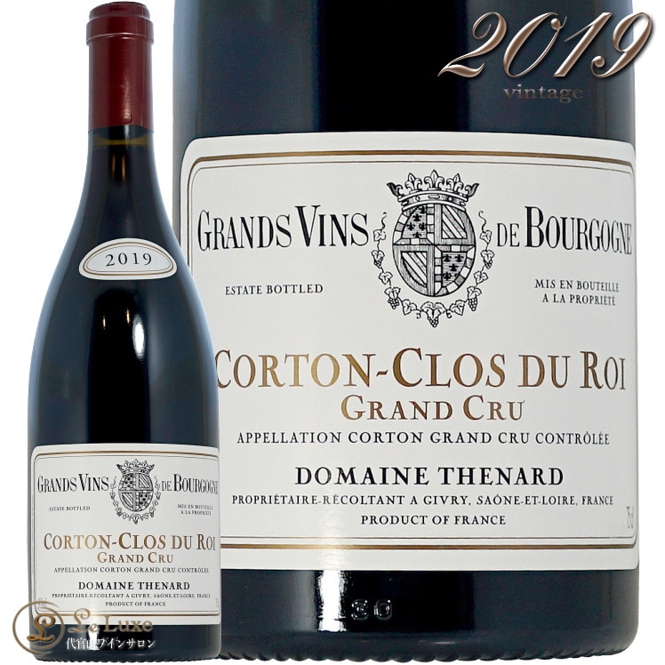 2019 ����ȥ� ���� �ǥ� ���� ����� ����� �ɥ᡼�� �ƥʡ��� ������ �֥磻�� �ɸ� 750ml Domaine Thenard Corton Clos du Roi Grand Cru