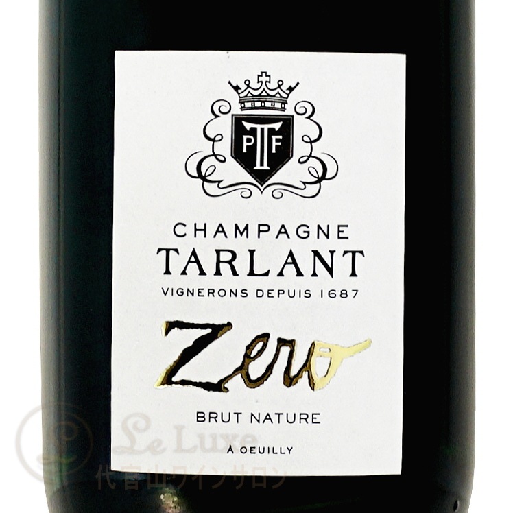 NV ֥å   ϡ    ѡ˥  ɸ 750ml Tarlant Brut Zero half demi