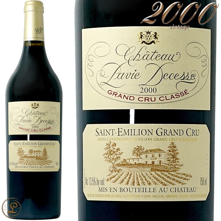 2000 ȡ ѥ ǥ奻 ֥磻 ɸ 750ml Chateau Pavie Decesse