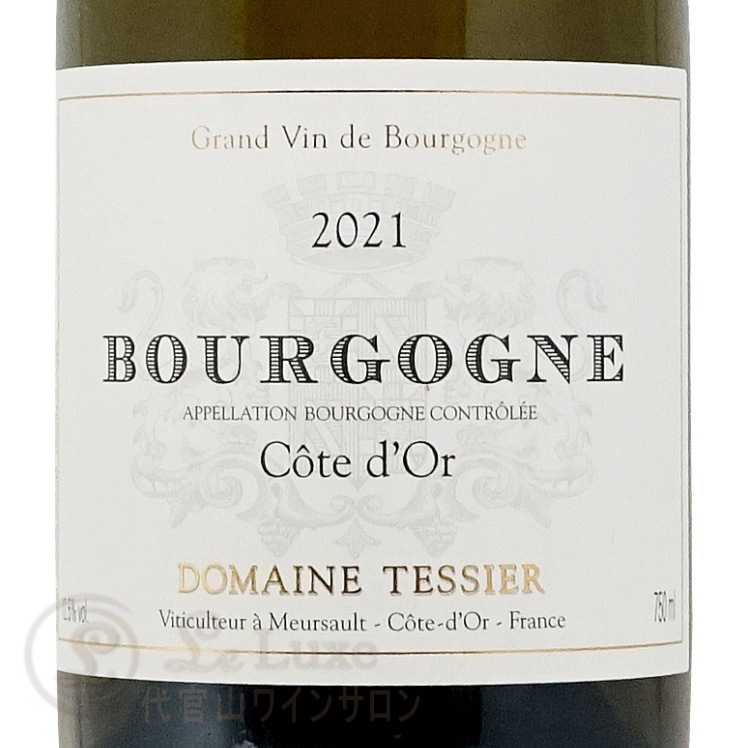 2021 ֥르˥  ɡ ֥ ɥ᡼ ƥ  磻 ɸ 750ml Domaine Tessier Bourgogne Cote dOr Blanc