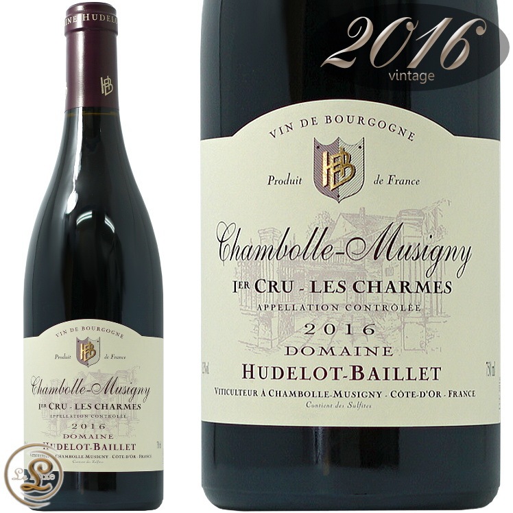 2016 ܡ ߥ奸ˡ ץߥ    ɥ Х  ֥磻 ɸ 750ml Domaine Hudelot Baillet Chambolle Musigny 1er Cru Les Charmes