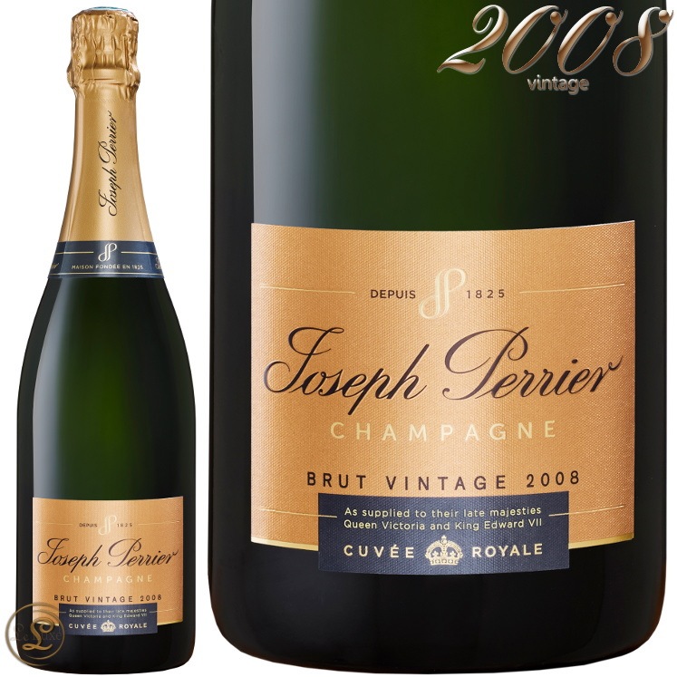 2008 ジョセフ ペリエ シャンパン 750ml Joseph Perrier Cuvee 未開栓