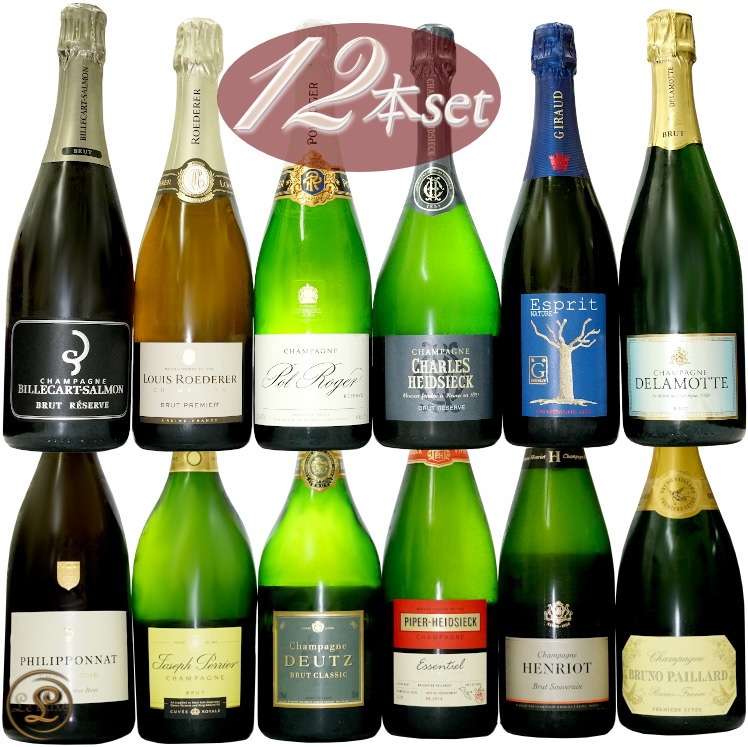 �����ѡ��˥� �᥾�� 12�ܥ��å�  �Ȱ��� ������� maison champagne flight of 12 assort12