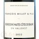 2022 ֥르˥    ܡ ֥   ե󥽥 ߥ  ե 磻 750ml Francois Millet et Fils Bourgogne Hautes Cotes De Beaune Blanc En Vallerot