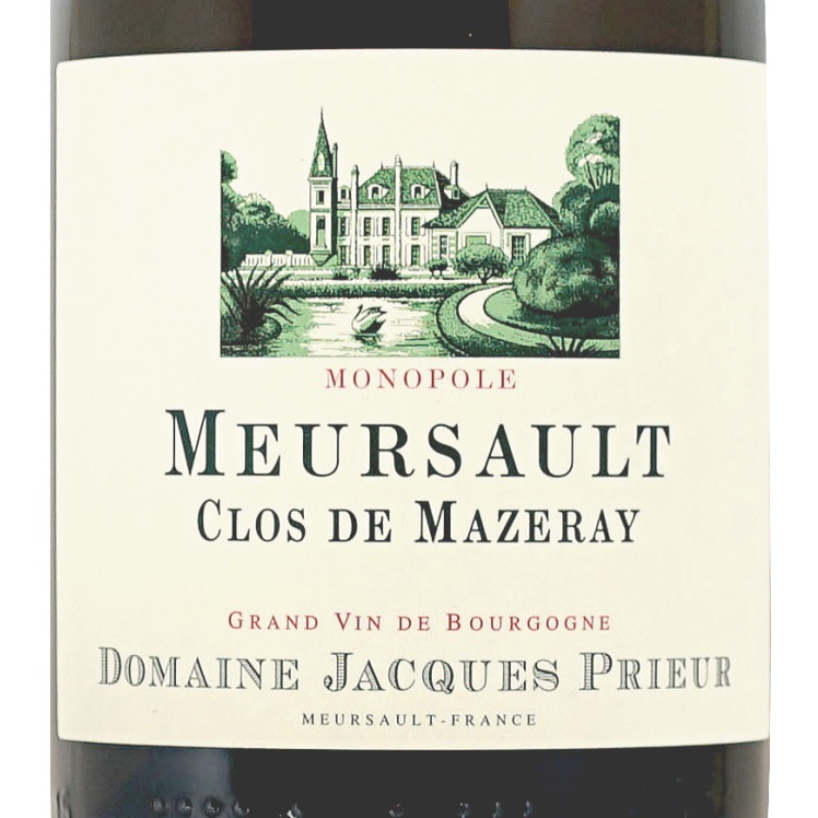 2022 륽   ޥ졼 Υݡ å ץꥦ  磻 ɸ 750ml Domaine Jacques Prieur Meursault Clos de Mazeray Monopole