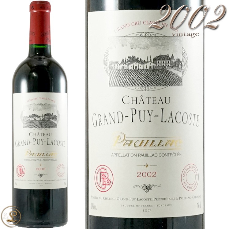 Château Grand-Puy-Lacoste 2002 750ml Château Grand-Puy Lacoste 2022 | Laguna Cellar - Bordeaux