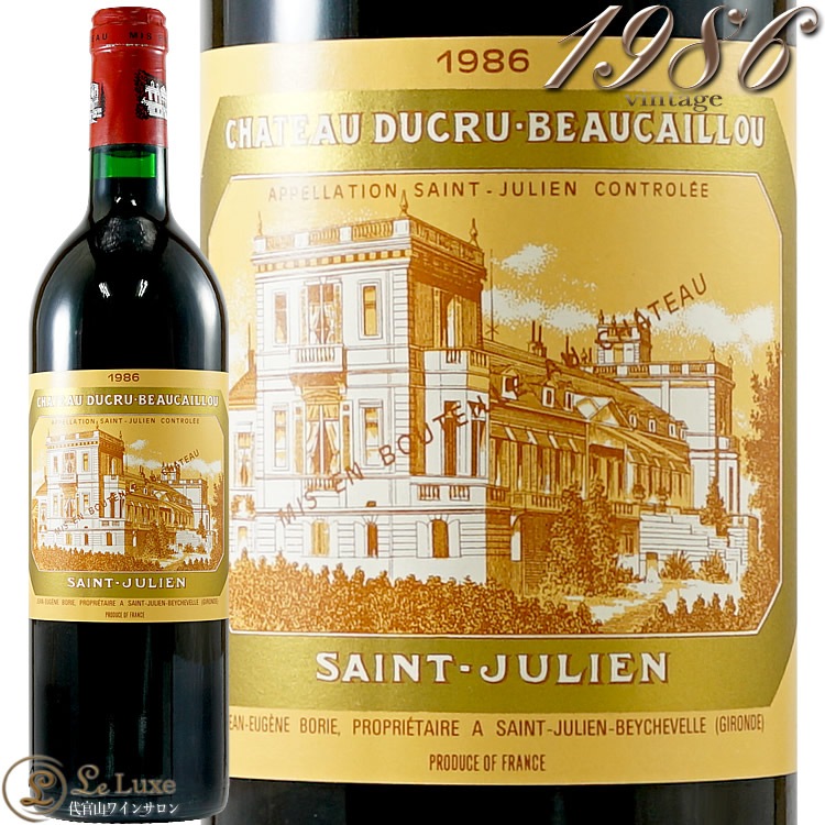 1986 ȡ ǥ奯 ܡ ֥磻 ɸ եܥǥ 750ml Chateau Ducru Beaucaillou