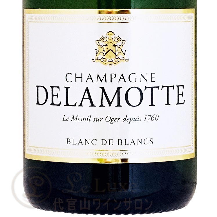 NV �֥��å� �֥��� �֥�� �ϡ��� �ɥ����å� ������ �����ѥ� ˢ �� 375ml Delamotte Brut Blanc de Blancs Half/Demi