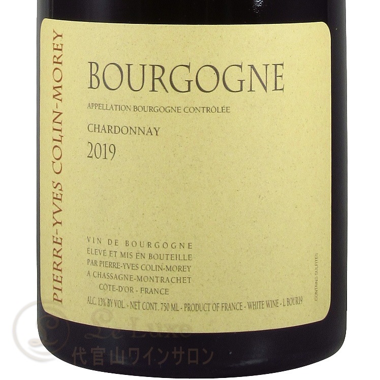 2019 �֥르���˥� �����ɥ� �֥�� �ԥ����� ���� ����� ��� ��磻�� 750ml Pierre Yves Colin Morey Bourgogne Chardonnay