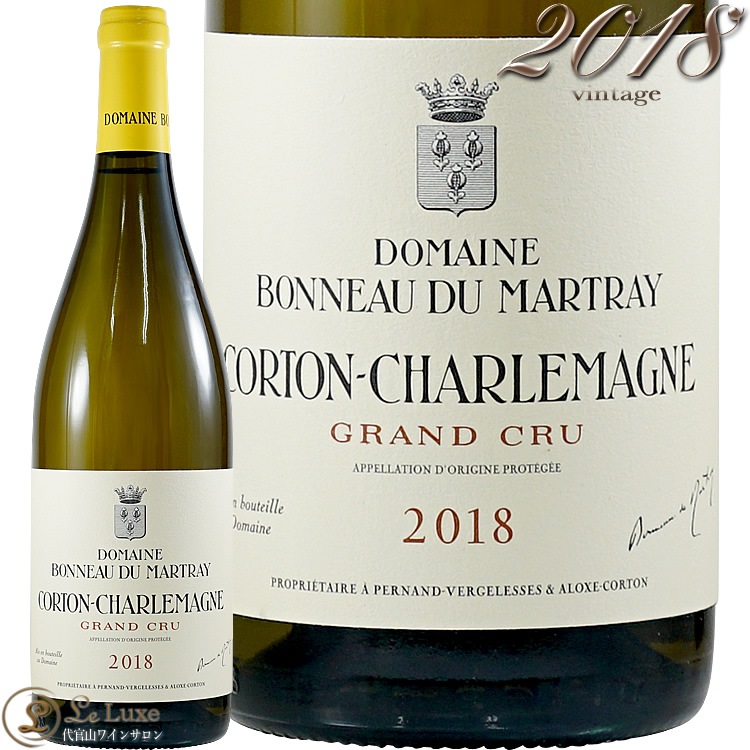 2018 ����ȥ� ������ޡ��˥� ����� ����� �ܥΡ� �ǥ� �ޥ�ȥ쥤 ������ ��磻�� �ɸ� 750ml Domaine Bonneau du Martray Corton Charlemagne Grand Cru