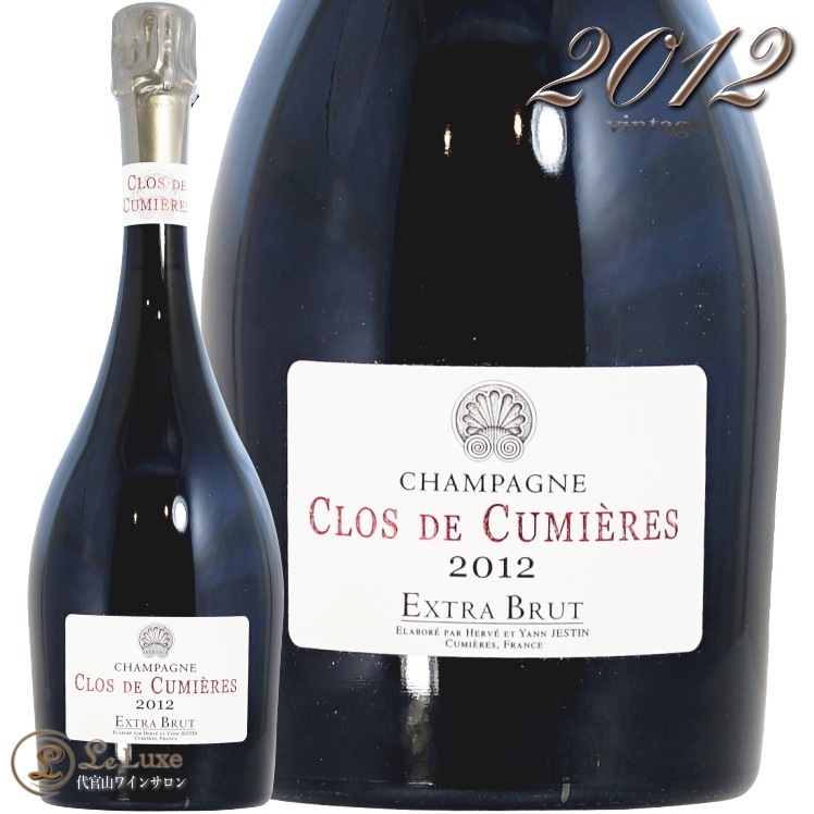 2012 ���� �� ����ߥ����� �����ѡ��˥� ������� �� ��� ���������� �����ѥ� �� 750ml Champagne Herve et Yann Jestin Clos de Cumieres
