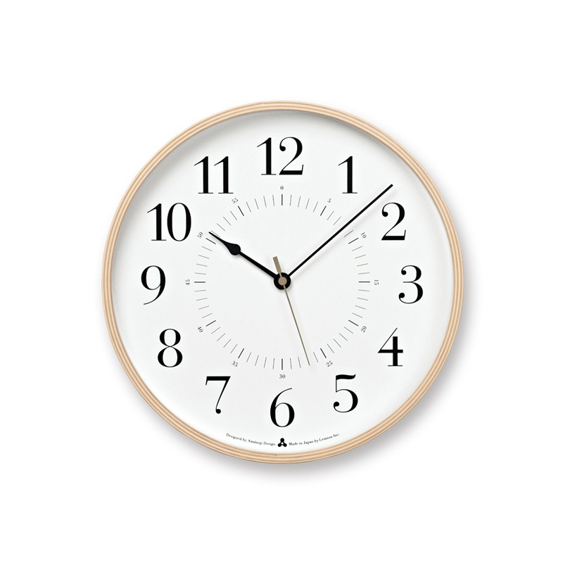 Lemnos TOKI 電波時計 ホワイト AWA13-05 WH(未使用の新古品) TOKI トキ - CASA - レムノス オンラインストア【公式】Lemnos