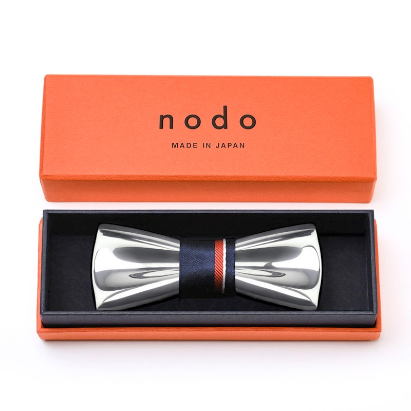 nodo metal tie silver polished - nodo - レムノス オンラインストア 