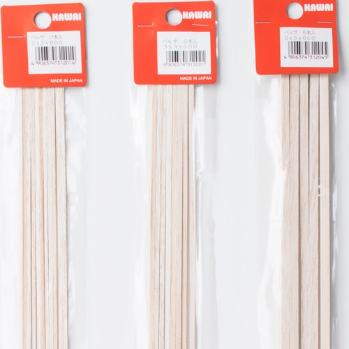 バルサ角材 600mmパック