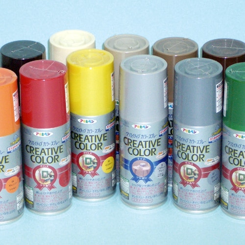 アサヒペン クリエイティブカラースプレー つや消し | 建築模型