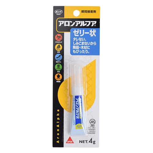 アロンアルファ ゼリー状