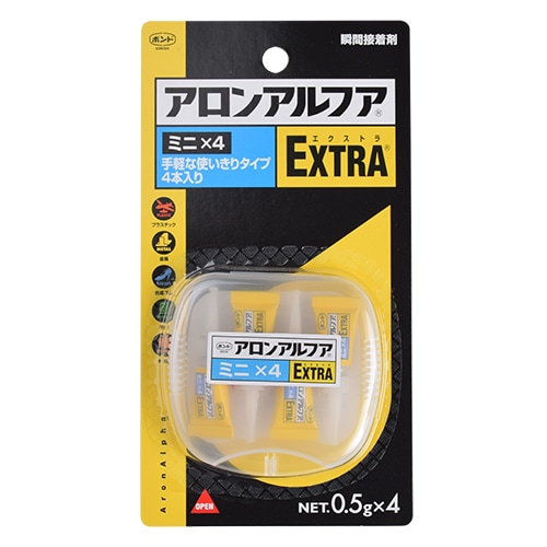 アロンアルファ EXTRAミニ×4