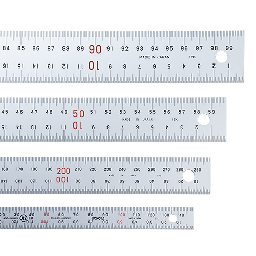 ヤマヨ 両切ステンレス直定規