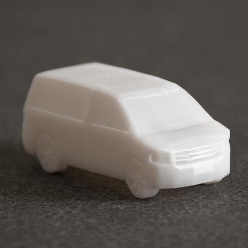 レモン 自動車模型 ワンボックス 1/100