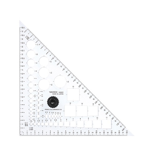 バンコ 三角定規型テンプレート