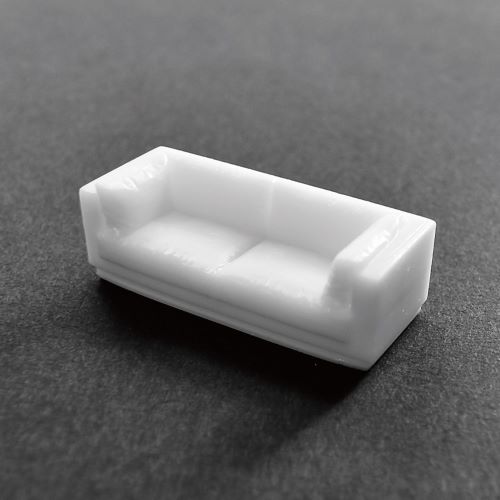 レモン インテリア模型 ソファ(2人掛け)1/100