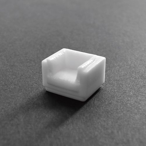 レモン インテリア模型 ソファ(1人掛け) 1/100