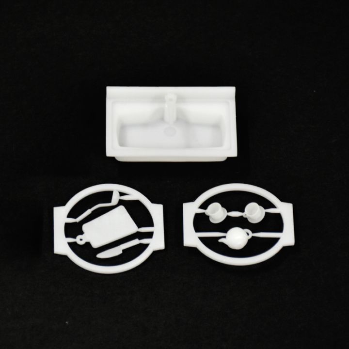 レモン インテリア模型 システムキッチン(シンク)1/30