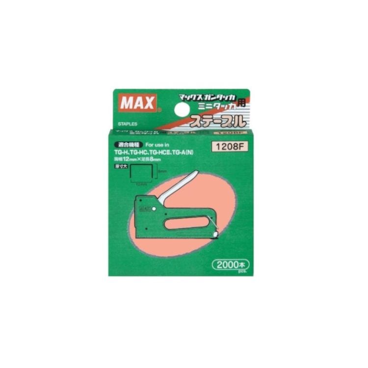 MAX ステープル 1208F